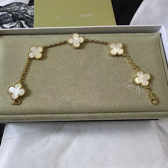 Anthantic Van Cleef & Arpels Vintage Alhambra Bracelet